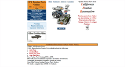 Desktop Screenshot of pontiacparts.net
